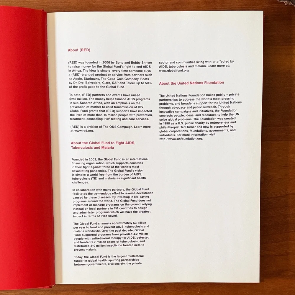 Jony and Marc’s (RED) Auction - Hardcover, Sotheby’s - Picture 8 of 10